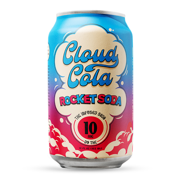 Rocket Pop 10mg THC Soda | THC-Infused Rocket Pop Drink – Cloud Cola